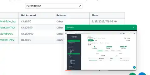 The floating video walkthrough playing in a small window over the Eventist dashboard, mid-drag