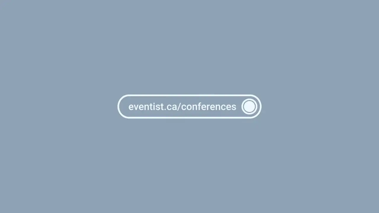 Multi-stage conference session schedule in Eventist on a phone